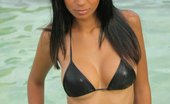  81794 Karla Spice looks sultry in her black bikini
