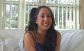  81949 Monsters Of Cock Hot brunette smiles and takes it