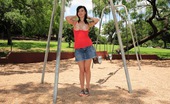 Ivy Snow 85532 Spends Her Afternoon Naked Having Some Fun At The Neighborhood Park
