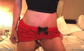 XO Gisele 85682 Wears A Little Skirt With No Panties That Leaves Little To The Imagination
