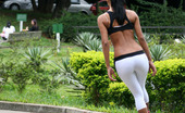 Mike In Brazil emanuelle Hot brazillian babe catches a hot facial after she goes rollerbladign

