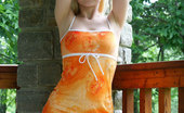 Sexy Pattycake 87477 Cute Girl In Orange Sundress
