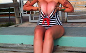 Dors Feline 87638 Alternative Model Sunbathing Outdoors
