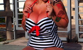 Dors Feline 87638 Alternative Model Sunbathing Outdoors
