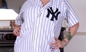 Dors Feline 87662 Tattooed Slut Dresses Up In Baseball Outfit

