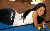 Gigi Spice 96885 Plays A Naughty Game Of Pool
