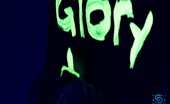 Cherie DeVille Glow Paint BTS With Dani Daniels Dani Daniels 102191 until we had to take it off. haha,Some photos from our glow in the dark video! This was so much fun