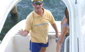 Captain Stabbin melony 102277 Big tity older hottie taking up a little adventure in the yacht
