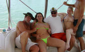 Captain Stabbin madison 102288 Chubby chicks in bikini come aboard and gets popped in the boat
