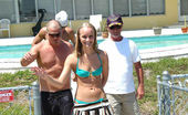 Captain Stabbin leea 102301 Cute blonde babe gets down and dirty with these guys on her first boat ride
