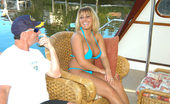 Captain Stabbin cinthia Sexy blonde babe gettin banged on her first boat ride
