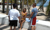 Captain Stabbin celia 102363 Super hot babe in yellow bikini having fun cruising in this yacht
