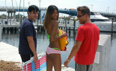 Captain Stabbin brianna 102376 Cutie brunnette gets on her first boat ride and catches some anal too
