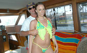 Captain Stabbin kaelyn 102448 Sexy bikini babe gets analized on her first boat ride
