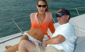 Captain Stabbin ally 102479 Check out these chicks in bikini that come aboard and gets popped in the boat
