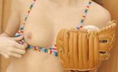 Andi Pink 104302 Fun naked baseball with Andi PInk
