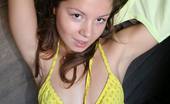 Emily 18 Upskirt Pics 104634 Teen Upskirt Shots Revels Yellow Bikini
