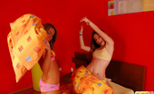 Emily 18 And Hot Girlfriend 104886 Bubbly Poses With Her Hot Girlfriend
