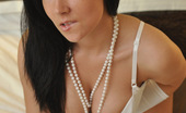 Sweet Krissy 105645 S Huge Tits Are Barely Contained In Her White Halter Top
