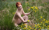 Amour Angels Eva VESNA 106332 Amazing teen girl with beautiful body is posing her most sensitive parts on the nature.