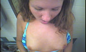 Street Blowjobs charlotte 107443 Cute chick in blue bikini gets boned in public bathroom
