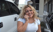 Street Blowjobs gia 107488 Cute blonde babe is broke and needs some quick cash
