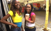 Street Blowjobs ciera 107498 These 2 hot chocolate babes get picked up at the flea market to then get pounded on spy cam
