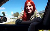Street Blowjobs andrea 107785 Amateur red head gives mean head like a pro and swallows cum
