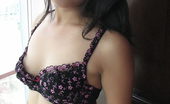 LBFM 108501 Splendid Asian chick stripping in a brand new glass condo
