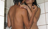 LBFM 108545 Two lovely young coeds fooling around while taking a shower together

