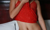 LBFM 108678 Carla strips from her nightie and spreads her legs to show her bald love orifices
