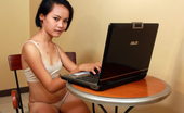 LBFM 108881 Little May spends hours everyday naked in front of her webcam to find sponsors
