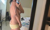 LBFM 109050 Chady is an emo girl who loves to take self pictures of her chubby tattooed and pierced body
