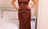 Only Tease Daisy Watts 109595 Daisy Watts in a Silk evening gown
