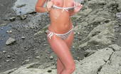 Tiffany Preston Tiffany showing her pussy at the beach 110782 Hello guys, I like to go to the beach with my litte bikini on, and show my big ass out there. And when I get a little naughty I use to pull down my panty to show my pussy... this time my boyfriend got the camara ready, so you can be a witness of that as y
