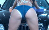 Tiffany Preston Wet and messy car wash 110791 This is a really, really old photoset, where I love to show my amazing ass wearing tiny hot jean shorts while I'm performing a sexy car wash, I love to tease and play with the hose and gets all wet and covered with soap foam,letting you see my big boobs a
