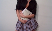 Tiffany Preston Poneytail Naughty school girl 110932 I love to get naughty on different kind of outfit, but most of men like to take a peak under school girl skirt, Please come over and take a look under my skirt and be my teacher and I will be a good student,would you dirty pervert ?
