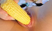 Danielle FTV 111614 Sticks A Corn Cob In Her Pussy
