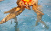 Club Seventeen Safi And Slama 113977 Teenage lesbians pleasuring cunts and swimming in a pool
