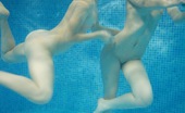 Club Seventeen Esther And Hilary 114024 Two horny lesbian teenagers swimming together in a pool
