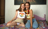 Club Seventeen Judy And Sylvia 114508 A hot teenage beauty sitting on a giant lesbian strapon

