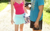 Club Seventeen Angel 115048 Sexy teenager nailed at picknick by her boyfriends dick
