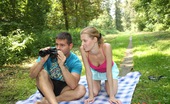 Club Seventeen Angel 115048 Sexy teenager nailed at picknick by her boyfriends dick
