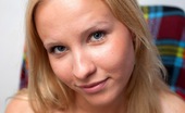 Club Seventeen Michelle 115372 Demure blonde teenager fondling her smoking hot naked body
