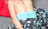 Club Seventeen Michelle 115372 Demure blonde teenager fondling her smoking hot naked body
