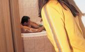 Club Seventeen 116058 In the bathroom a teen starts to suck his cock hard for fuck
