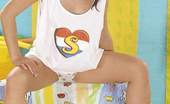 Club Seventeen Jana Mrazkova 116076 Cute brunette teen really loves to show and toy her pussy
