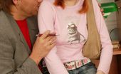 Club Seventeen Niky Sweet 116880 Sweet redhead teenager gets stuffed hard with a big cock
