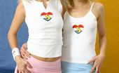 Club Seventeen 116928 Two blonde lesbian teenies licking eachothers firm body

