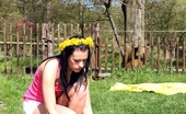 Club Seventeen Veronica 117749 Cute teenie with dark hair gets a good hard pussy pounding
